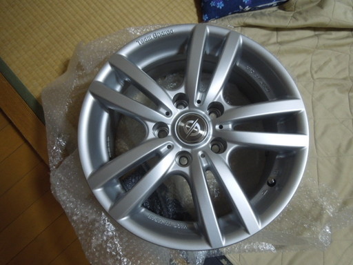 BMWに　チームスパルコ　エンケイ製　クリムゾン　極美品　7J16　4本　PCD120