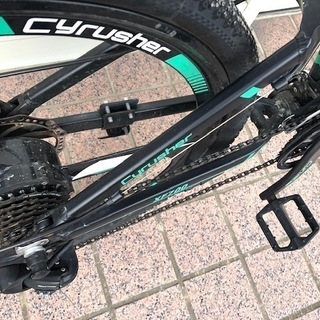 ☆直接歓迎☆ XF700電動アシスト自転車 cyrusher 折りたたみ マウンテンバイク の画像