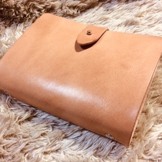 12、革のシステム手帳カバー A4、A5、ミニサイズなどの画像