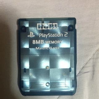 お値下げなし！PlayStation2 8MB メモリーカード♪