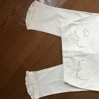 and love クロップドパンツ  新品の画像