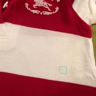 【美品】Burberry ワンピース 90 チュニック パーカー 1歳 2歳 バーバリーの画像