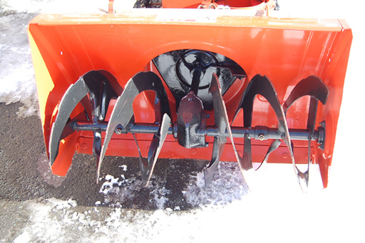 KUBOTA/クボタ 除雪機 KSR8F 7.5馬力 エンジン式 オレンジ系 動作確認済み 札幌市 清田区 平岡