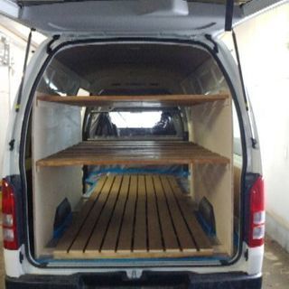 🆕車に棚作ります！ハイエース、キャラバンなどに - 地元のお店