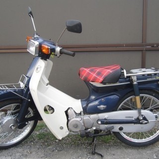 整備済み、原付バイク　ｶﾌﾞ50ｶｽﾀﾑ 青 安く売ります。全国配送ＯＫ!! の画像