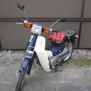 整備済み、原付バイク　ｶﾌﾞ50ｶｽﾀﾑ 青 安く売ります。全国配送ＯＫ!! の画像