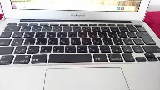【M5716】★極 良好★ サポート充実! 初心者OK! アップル Apple MacBook Air 11インチ 1.4GHz 2GB 高速SSD64GB 無線 Office2016 photoshop ノート パソコン
