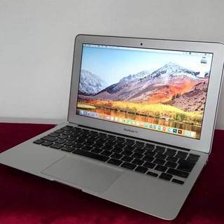 【M5716】★極 良好★ サポート充実! 初心者OK! アップル Apple MacBook Air 11インチ 1.4GHz 2GB 高速SSD64GB 無線 Office2016 photoshop ノート パソコンの画像