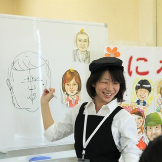 子ども似顔絵スクール！春休み企画。ワンデイ！