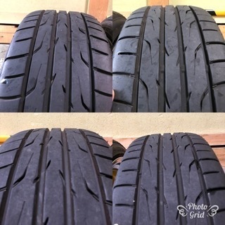 17インチホイール  タイヤ付き4本の画像