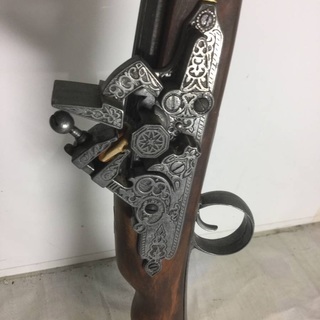 西洋銃 マスケット銃 火縄銃 オブジェ インテリア  の画像