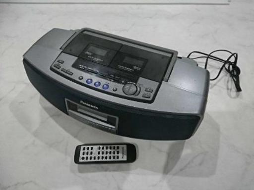 値下応談★Panasonic CDラジカセ リモコン付き パナソニック