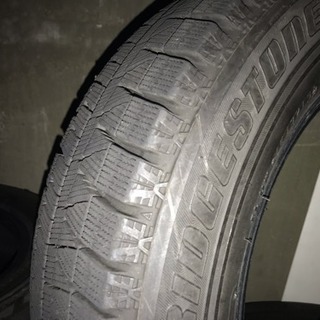 [バリ溝] 2015年製造 BLIZZAK 165/70R14 スタッドレスタイヤの画像