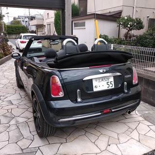 【乗り出し価格】ミニクーパーコンバーチブル〇MINI CONVERTIBLE〇MT〇2006年式〇オープンカー〇車検2019年4月まで〇一部難ありの画像