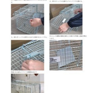 捕獲器 猫、小型犬等 アニマルキャッチャー  M - 八街市
