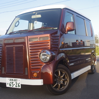 緊急値下★極上フレンチバス★4WDエブリィ5F★走行少57000...
