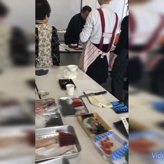 大分寿司にぎり体験&巻き寿司体験&お刺身お造り体験教室の画像