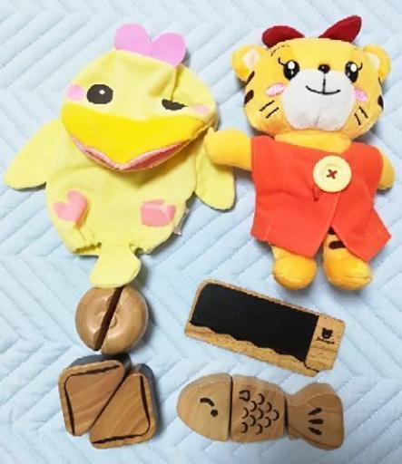 こどもちゃれんじ　はんぶんこ　セット　エデュトイ　はなちゃん