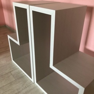 新品☆L字ラック ディスプレイの画像