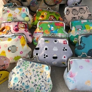 次回は、9月18日に開催✨がま口作り😊1100円で🎀の画像