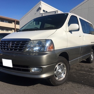 グランドハイエース☆４WD☆両側スライド☆実走行☆機関好調☆Tベル交換歴有 の画像