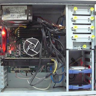 《PUBG動作OK》GTX580搭載　赤いゲーミングパソコン