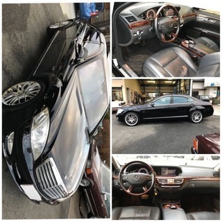 ベンツ Sクラス 黒 S600ツインターボの画像