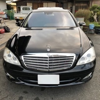 ベンツ Sクラス 黒 S600ツインターボの画像