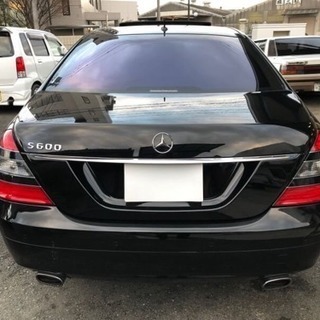 ベンツ Sクラス 黒 S600ツインターボの画像