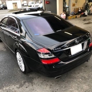 ベンツ Sクラス 黒 S600ツインターボの画像