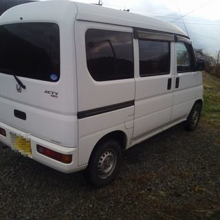 ☆　まだまだ現役　ホンダ アクティ　オートマ４WD　格安で！の画像