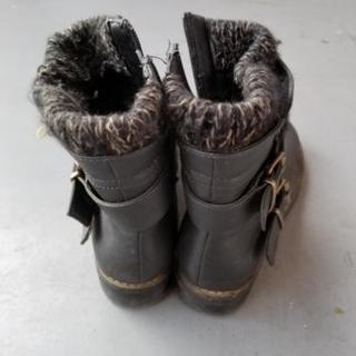 ウィンターセール！レディースブーツ　足首あったかダフネ23.5の画像