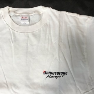 ☆ブリジストン ロゴ、イラストTシャツ サイズLの画像