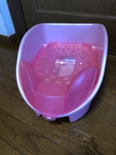 値下げしました】リッチェル おまるdeキャット 猫トイレ (mimi