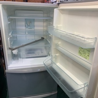 東芝 3ドア 冷蔵庫 2010年 GR-34ZW 339L 中古