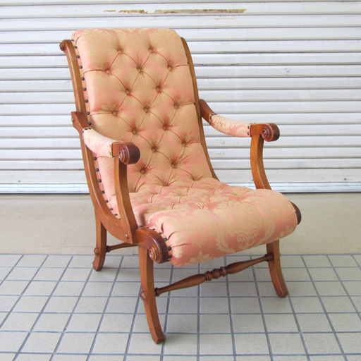 PayPay決済OK 横浜ダニエル家具/DANIEL アンティーク調 Boot/ブーツ アームチェア 椅子