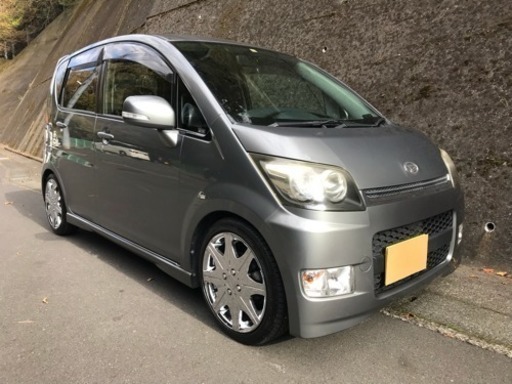 平成23年 ムーヴRSターボ値下げ 平成19年 ムーヴ ｶｽﾀﾑRS ターボ L175S グレー 走行13万キロ 車検32年11