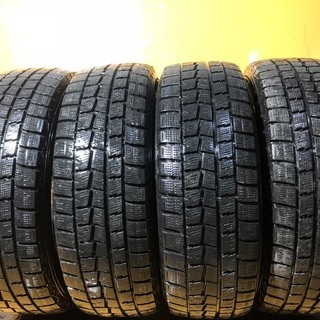 【スタッドレス】195/65R15 2012年製 バリ溝８～9分山*ダンロップ4本／手渡し可／ヴォクシー　ステップワゴン等(C10)