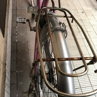 《交渉中》ピンク 自転車の画像