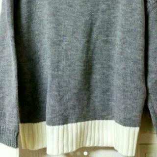 ツートンニットの画像