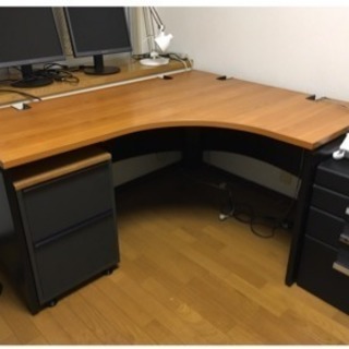 ハーマンミラー エンベロップデスク Herman Miller ブラウン □Herman Miller/ハーマンミラー□Envelop Desk/エンベロップ