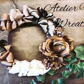 ≪Atelier Vivi≫ リース　sale４８００円→１５００円の画像
