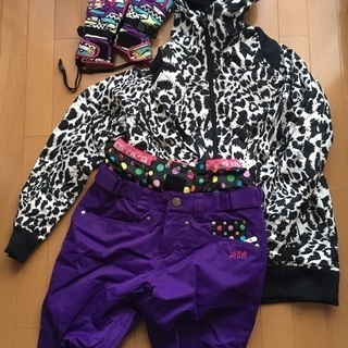 スキー、スノボウェア⭐️3点セット(レディース)の画像