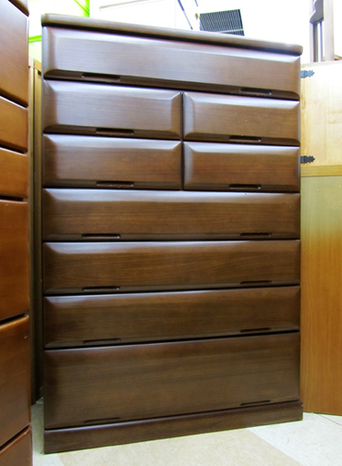 ７段チェスト 138cm 札幌市内近郊配達可能 整理タンス 西宮の沢