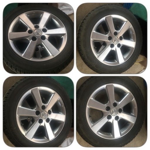 アイシス純正スタッドレスタイヤ