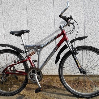 売り切れ受付終了SPALDKNG MTB 3X7 21段変速 W...