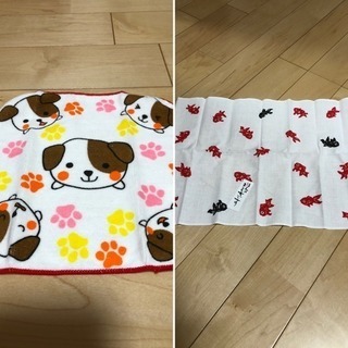 ハンカチ5枚と布巾1枚（お取引先決定しました）の画像