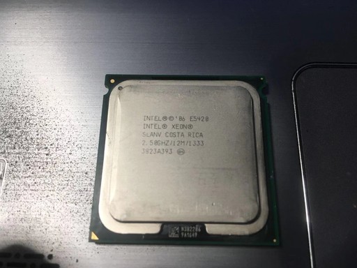 PCパーツ Intel XEON E5420 [Harpertown] 2.50GHz/12M/FSB1333MHz LGA771 CPU