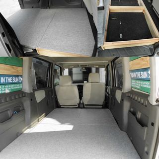 ★タウンボックス 4WD 2ｼｰﾀｰ/ﾌﾙﾌﾗｯﾄﾍﾞｯﾄﾞ/4ﾅﾝﾊ- 検32/9の画像