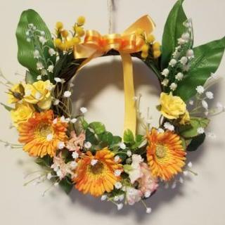 リース作り体験